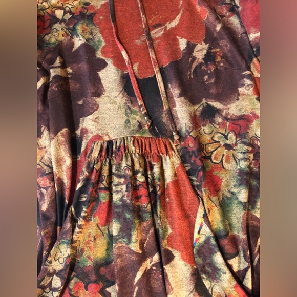 Floral Long Sleeve Dress by FRESH FX - Picture 10 of 11